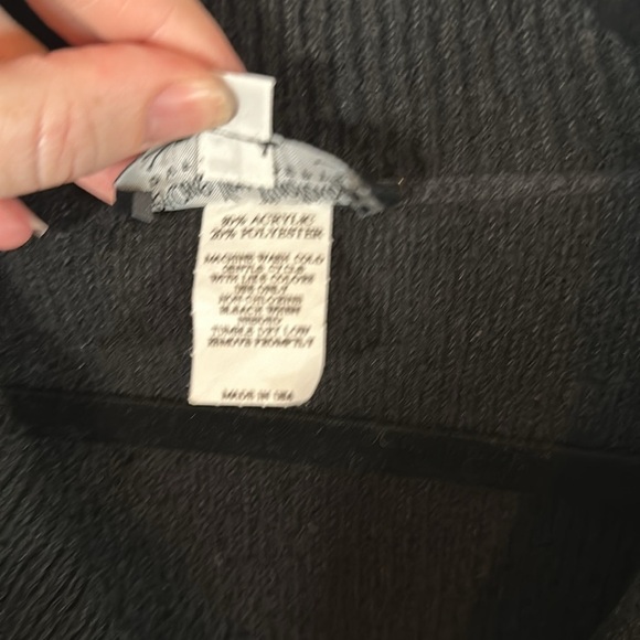 Diane Von Furstenberg 90s Textured Knit 3 Pocket Cardigan Oversized Size Large - Picture 4 of 7